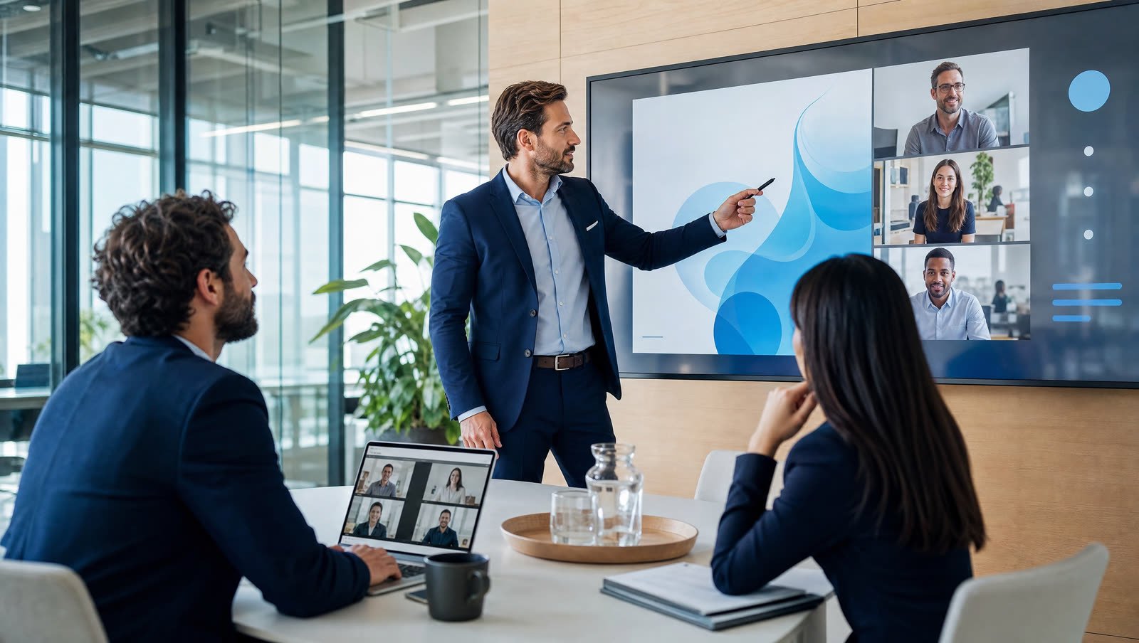 A modern Gibraltar workplace supported by managed IT services